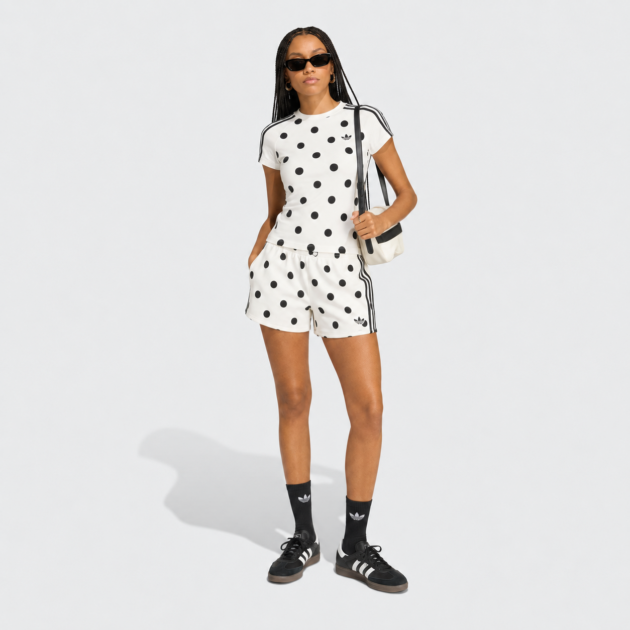 Cali Dots Satin Set