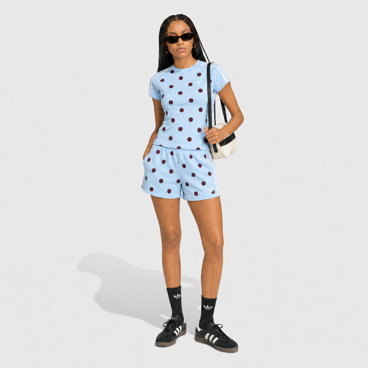 Cali Dots Satin Set