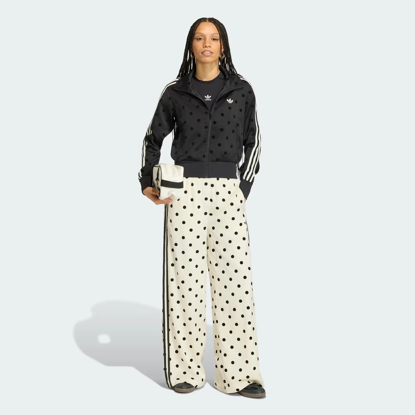 Adidas Polka Dots Satin Track Set (Limited Edition)