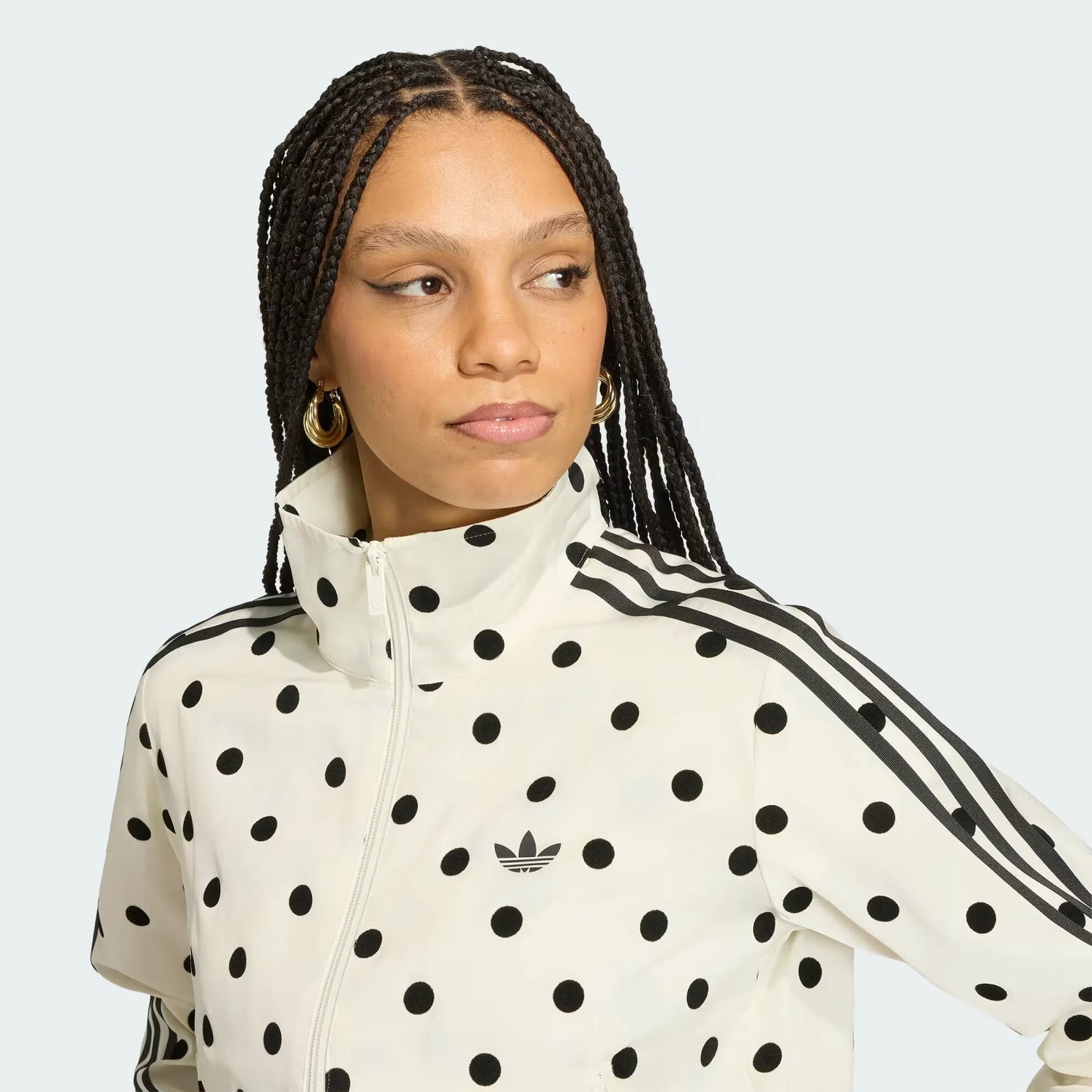 Adidas Polka Dots Satin Track Set (Limited Edition)